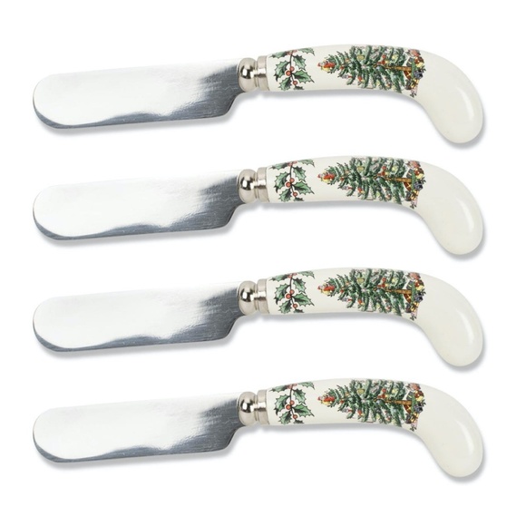 Spode Christmas Tree Spreaders Set of 4 - Picture 2 of 6